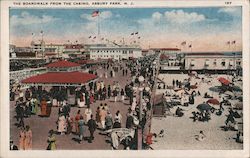 The Boardwalk From the Casino Postcard