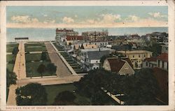 Bird's-Eye View of Ocean Grove New Jersey Postcard Postcard Postcard