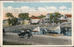 Emory Street Bridge Ocean Grove, NJ Postcard Postcard Postcard