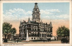 Court House Ann Arbor, MI Postcard Postcard Postcard