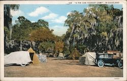 The Tin Can Tourist Camp Augusta, GA Postcard Postcard Postcard