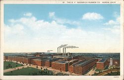 The B.F. Goodrich Runner Co. Akron, OH Postcard Postcard Postcard