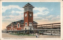 Lackawanna R.R. Station Newark, NJ Postcard Postcard Postcard