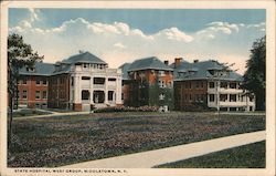 State Hospital West Group Middletown, NY Postcard Postcard Postcard