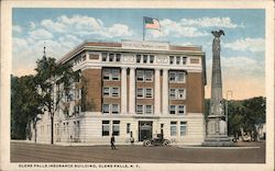 Glens Falls Insurance Building Postcard