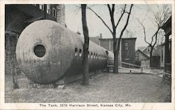 The Tank, 3310 Harrison Street Kansas City, MO Postcard Postcard Postcard