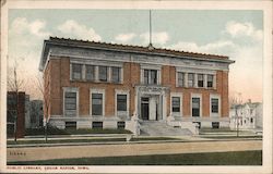 Public Library Postcard