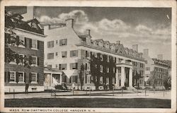 Mass Row - Dartmouth College Postcard