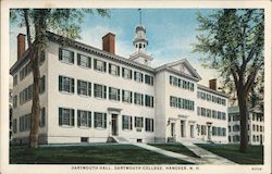 Dartmouth Hall - Dartmouth College Postcard