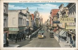 King Street Looking North Postcard