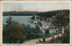 Bird Mt. from Point of Pines Postcard