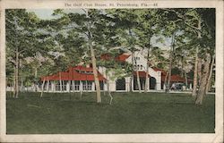 The Golf Club House Postcard