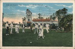 Golf and Country Club, Coral Gables Miami, FL Postcard Postcard Postcard