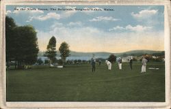 On the Ninth Green, the Blegrade Postcard