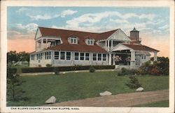 Oak Bluffs Country Club Massachusetts Postcard Postcard Postcard