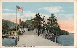 Lake George Country Club New York Postcard Postcard Postcard