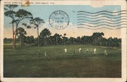 Royal Park Golf Course Postcard