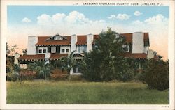 Lakeland Highlands Country Club Florida Postcard Postcard Postcard