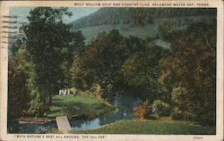 Wolf Hollow Golf and Country Club Postcard