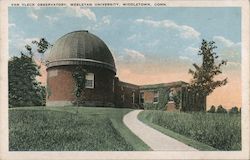 Van Vleck Observatory, Wesleyan University Postcard