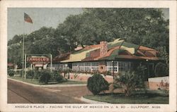 Angelo's Place Gulfport, MS Postcard Postcard Postcard