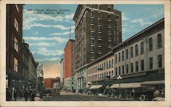 Upper Monroe Avenue Postcard