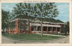 Enid Springs Hospital Postcard