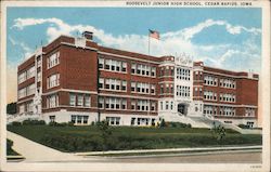 Roosevelt Junior High School Postcard