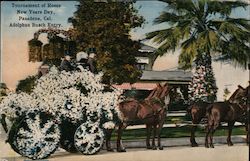 Tournament of Roses, New Years Day, Adolphus Busch Entry Pasadena, CA Postcard Postcard Postcard