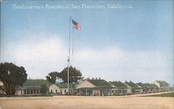 Headquarters Presidio of San Francisco, California Postcard Postcard Postcard