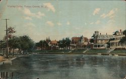 Wesley Lake Ocean Grove, NJ Postcard Postcard Postcard