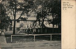 An Avenue of Tent Dwellers Ocean Grove, NJ Postcard Postcard Postcard