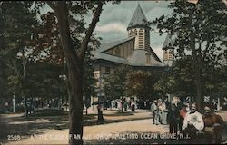 At the Close of an Auditorium Meeting Postcard