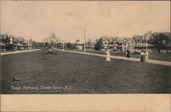 Ocean Pathway Ocean Grove, NJ Postcard Postcard Postcard