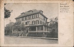 Bancroft Rest Home Ocean Grove, NJ Postcard Postcard Postcard