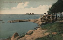 Watching, Indian Neck Postcard