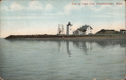 End of Cape Cod Postcard