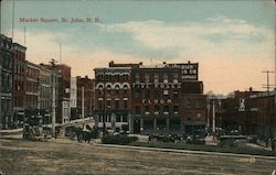 Market Square Saint John, NB Canada New Brunswick Postcard Postcard Postcard