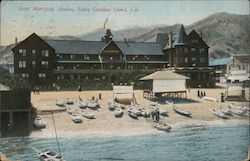 Hotel Metropole - Santa Catalina Island Postcard