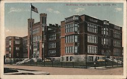 McKinley High School St. Louis, MO Postcard Postcard Postcard