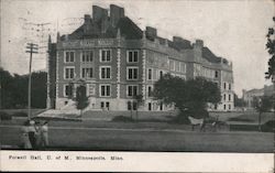 Folwell Hall, U. of M. Minneapolis, MN Postcard Postcard Postcard