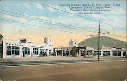 Entrance to Camp Grande Postcard