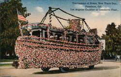 Tournament of Roses, New Years Day. Los Angeles, CA Postcard Postcard Postcard