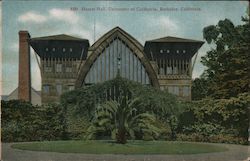 Hearst Hall - University of California Postcard