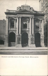 Farmers and Mechanics Savings Bank Postcard