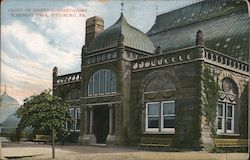 Front of Phipp's Conservatory, Schenley Park Postcard