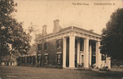 The Mills Home Charleston, IL Postcard Postcard Postcard