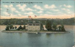 Lake Quinsigamond Rostrevors Club Worcester, MA Postcard Postcard Postcard