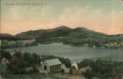 General View of Lake Lake Placid, NY Postcard Postcard Postcard