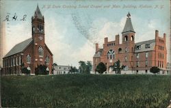 N.Y. State Training School Chapel and Main Building Hudson, NY Postcard Postcard Postcard